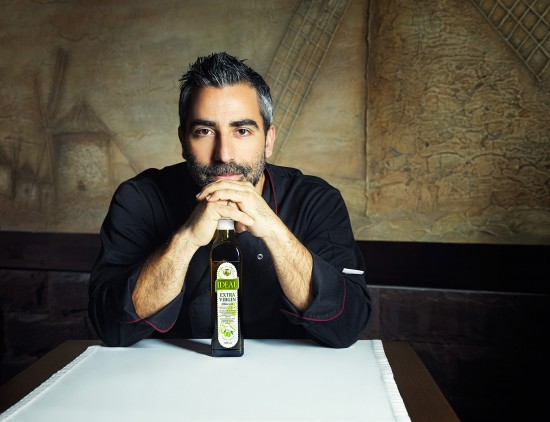 Испанский шеф-повар Хорхе де Анхель Молинер стал лицом оливкового масла IDEAL
