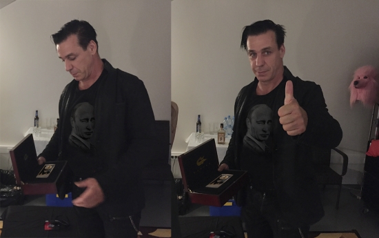 Музыканты из группы Rammstein выразили респект президенту Путину
