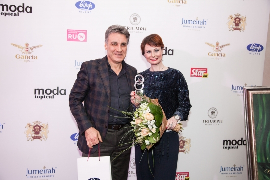 Журнал Moda Topical c главным редактором Оксаной Федоровой и компания Rich Time Group – представитель часовых брендов класса люкс в России  представили премию «Пара года 2017».