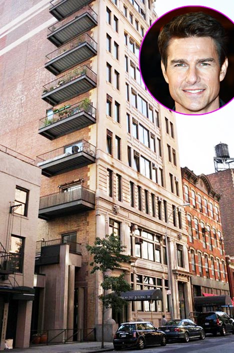 Том Круз продает свой кондоминиум в Нью-Йорке за 3 миллиона долларов