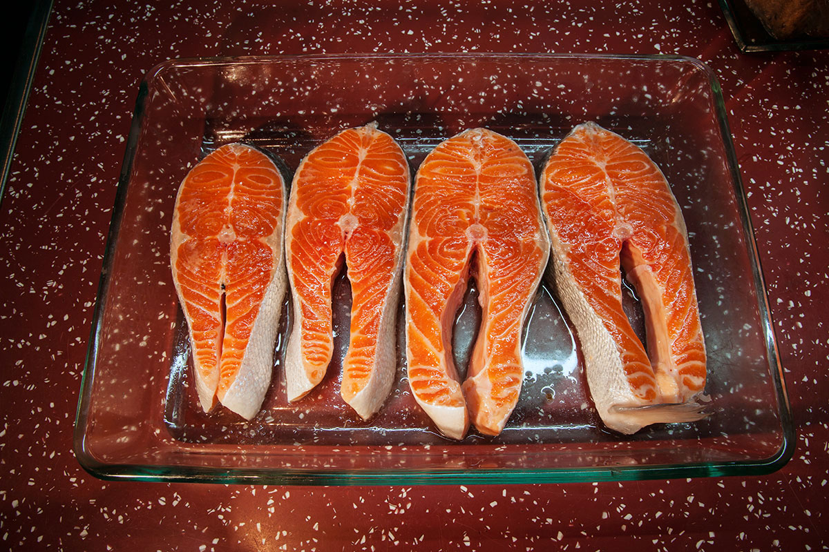 Рецепт приготовления рыбы в горчично-медовом соусе