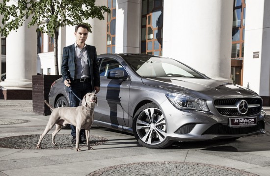 От чего «замирает сердце» Родиона Газманова. Тест-драйв Mercedes-Benz CLA 250 4matic