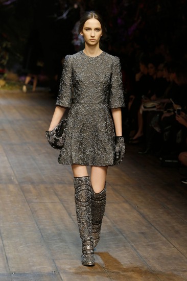 Dolce and Gabbana. Основные тренды - Осень/Зима 2014/15