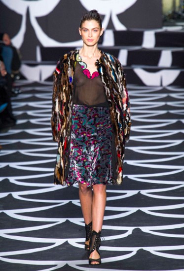 Diane von Furstenberg. Основные тренды - Осень/Зима 2014/15