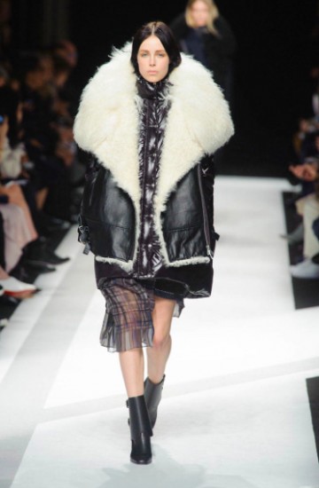 Sacai. Основные тренды - Осень/Зима 2014/15
