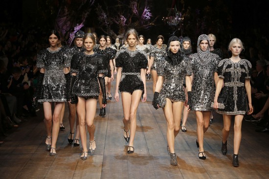 Dolce and Gabbana. Основные тренды - Осень/Зима 2014/15