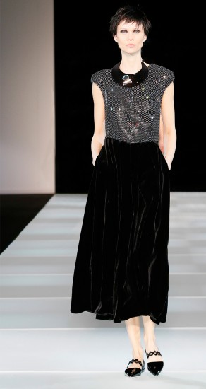 Emporio Armani. Основные тренды - Осень/Зима 2014/15