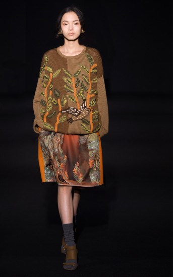 Alberta Ferretti. Основные тренды - Осень/Зима 2014/15