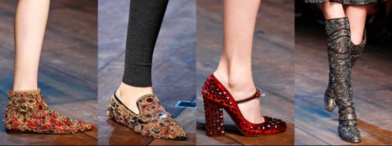 Dolce & Gabbana. Обувь осень/зима 2014/15