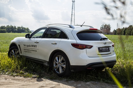 Инопланетный дизайн и мощный движок - Тест-Драйв Infininti QX70 с Родионом Газмановым