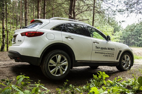 Инопланетный дизайн и мощный движок - Тест-Драйв Infininti QX70 с Родионом Газмановым