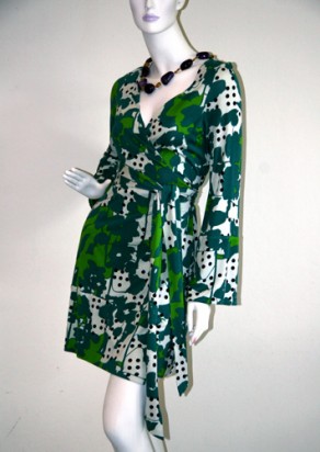 Платье с запахом от Diane von Furstenberg 