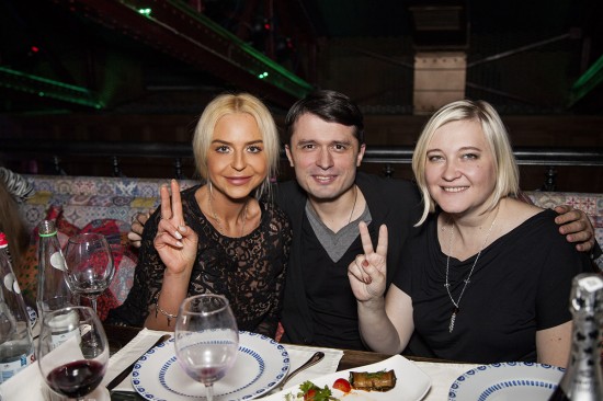 Певица Злата Божен, Реваз Арчвадзе, главный редактор Life-InStyle.com Надежда Вавржина 