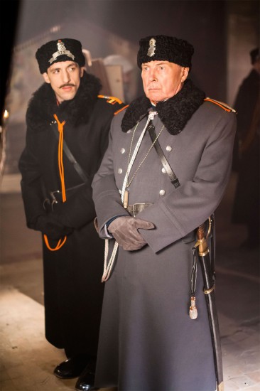 На съемках фильма «Елки 1914»