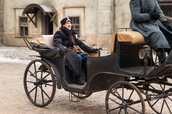 На съемках фильма «Елки 1914»