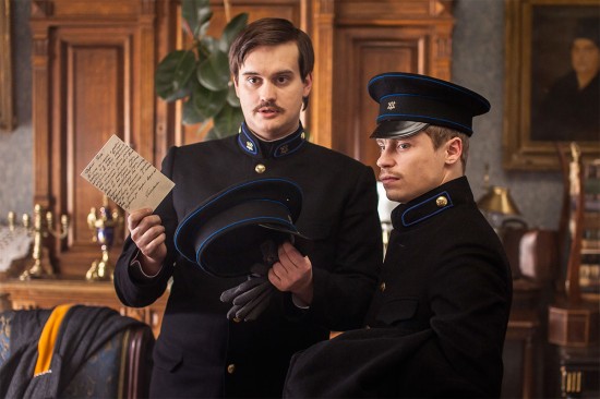 На съемках фильма «Елки 1914»