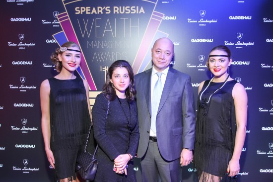 Анна Фридбург и Роман Михайленко (Третий Рим). SPEAR’S Russia Awards