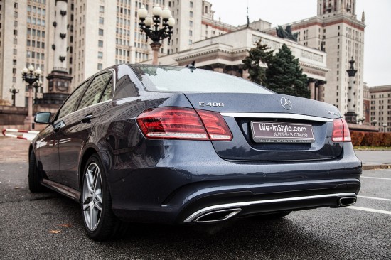Mercedes-Benz E 400 – авторитетная машина для самых мужественных
