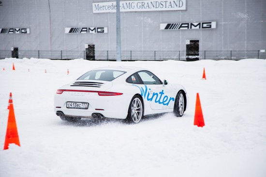 Московский Porsche Winter Festival 2015: преимущества зимней езды на высоких скоростях