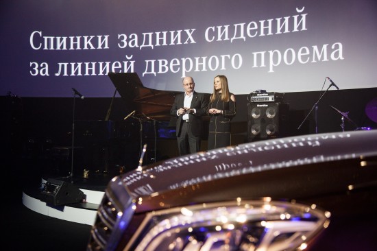Руководитель российского представительства «Мерседес-Бенц Рус» Ян Мадея представляет новые автомобили