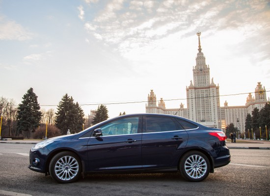 Какие люди в Голливуде или Тест-Драйв Ford Focus с Анной Калашниковой