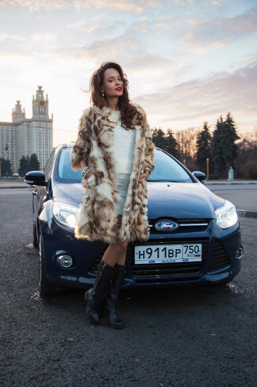 Какие люди в Голливуде или Тест-Драйв Ford Focus с Анной Калашниковой