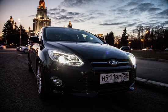 Какие люди в Голливуде или Тест-Драйв Ford Focus с Анной Калашниковой