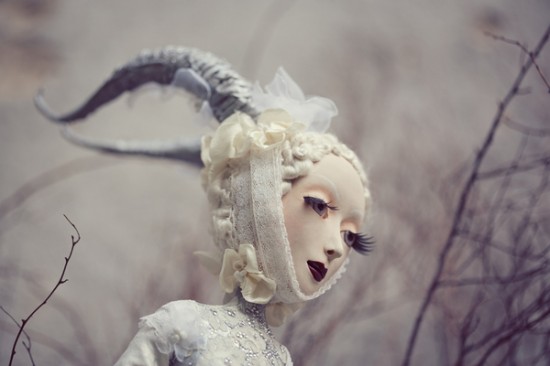 Кукла «The white BEAST, Queen of Bees» от Jolanta & Robert 
