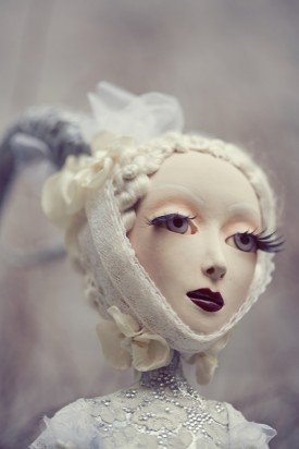 Кукла «The white BEAST, Queen of Bees» от Jolanta & Robert 