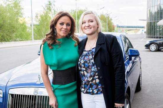 Юлия Началова провела тест-драйв амбициозного Rolls-Royce Ghost II 