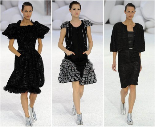 Chanel.Тренд весна-лето 2012. Черное и белое