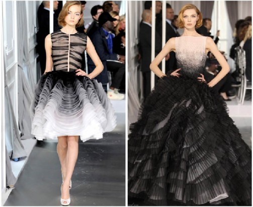 Dior.Тренд весна-лето 2012. Черное и белое