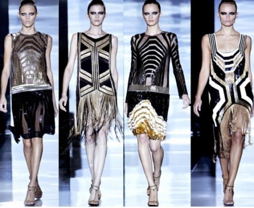 Gucci. Тренд весна-лето 2012. Черное и белое