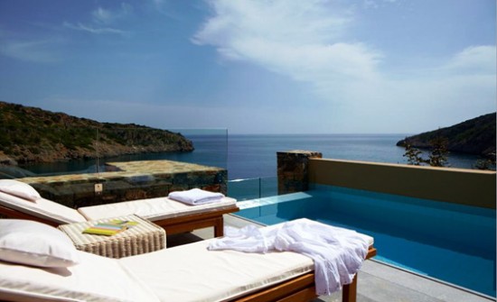 Daios Cove Luxury Resort & Villas - Бассейн в номере. Крит