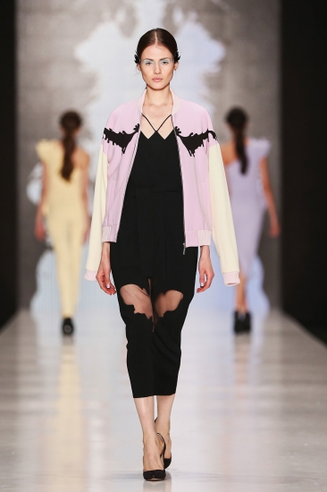 Dasha Gauser. MERCEDES-BENZ FASHION WEEK RUSSIA