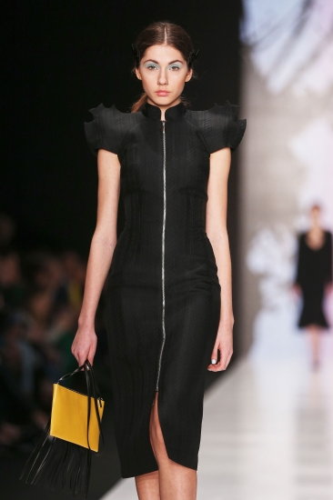 Dasha Gauser. MERCEDES-BENZ FASHION WEEK RUSSIA