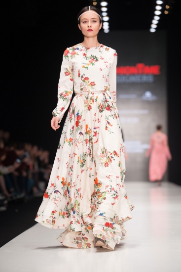 Коллекция KARINA KHIMCHINSKAYA. Mercedes-Benz Fashion Week Russia:                                                            FashionTime Designers, весна-лето 2016
