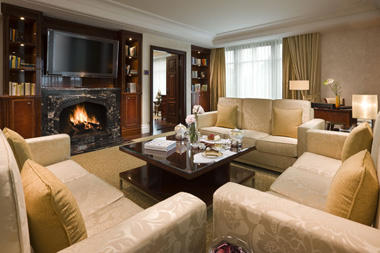 Breidenbacher Hof, a Capella Hotel-Grand Suite Living Room