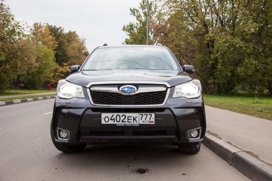 Тест-драйв Subaru Forester XT с  Надеждой Вавржиной и Андреем Цветковым