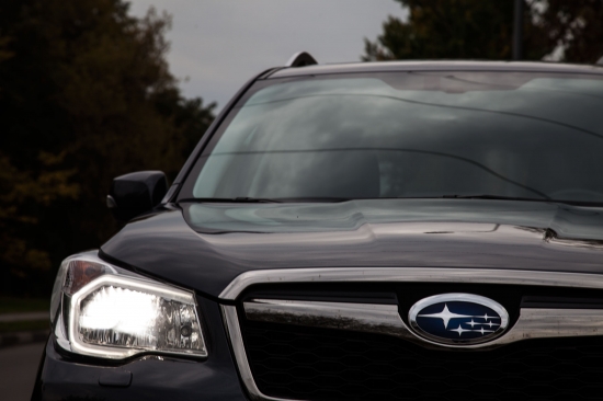 Тест-драйв Subaru Forester XT с  Надеждой Вавржиной и Андреем Цветковым