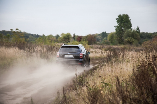 Тест-драйв Subaru Forester XT с  Надеждой Вавржиной и Андреем Цветковым