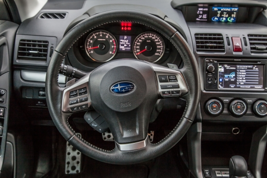 Тест-драйв Subaru Forester XT с  Надеждой Вавржиной и Андреем Цветковым