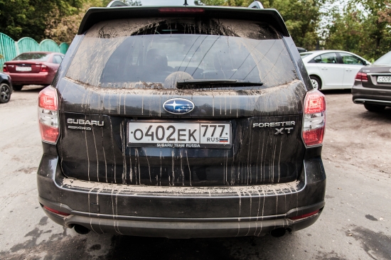 Тест-драйв Subaru Forester XT с  Надеждой Вавржиной и Андреем Цветковым