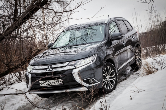Новый Mitsubishi Outlander 2016 с участием Дмитрия Нестерова – наш эксклюзивный тест-драйв