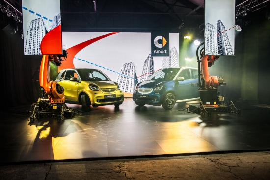Новый smart на улицах российских городов
