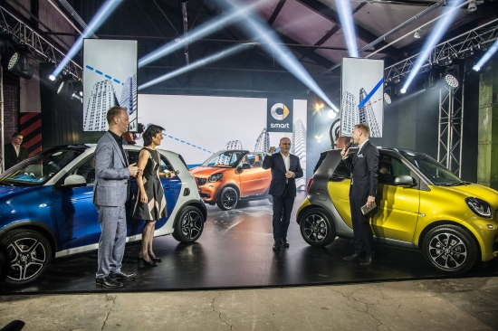 Новый smart на улицах российских городов