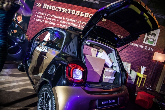 Новый smart на улицах российских городов