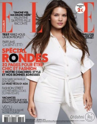 Фотосессия для Elle 29 летней Тары Линн 