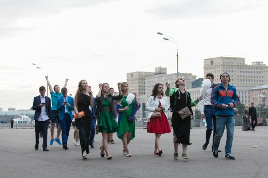 «Московский выпускной – 2016» в Парке Горького собрал 16 500 гостей