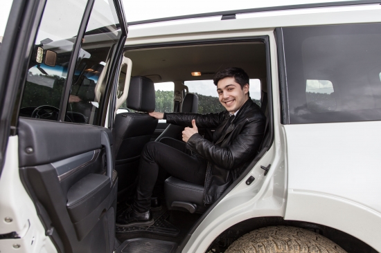 Тест-драйв Mitsubishi Pajero со Славой Басюл